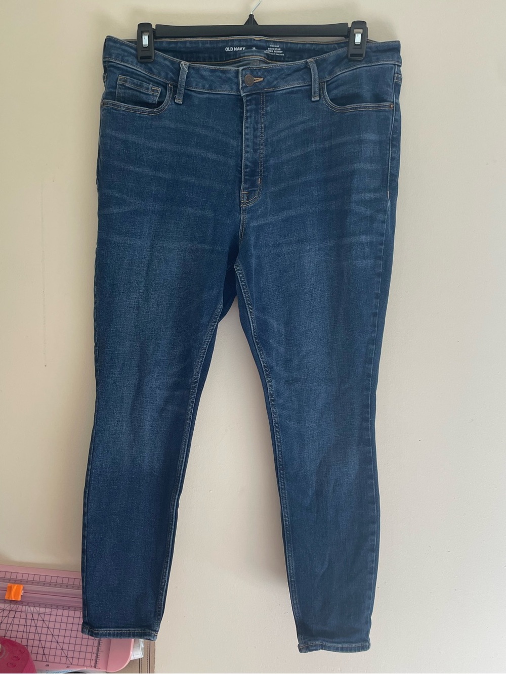 Old Navy Women's Indigo Stretch Skinny Jeans